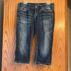 Women’s Silver Jeans Santorini Capri